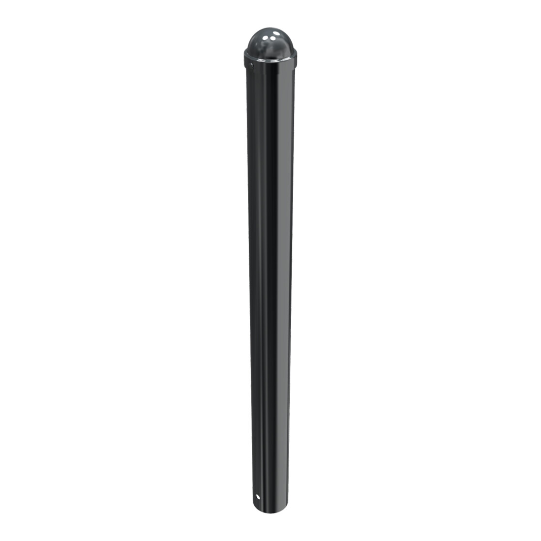 Schake Stilpoller Typ 496B, ortsfest, zum Einbetonieren, Ø 102mm + Zierkappe, beschichtet,