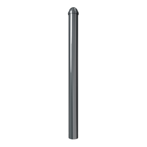 Schake Stilpoller Typ 496B, ortsfest, zum Einbetonieren, Ø 102mm + Zierkappe, beschichtet,