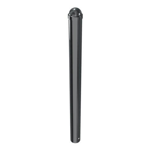 Schake Stilpoller Typ 496B, ortsfest, zum Einbetonieren, Ø 102mm + Zierkappe, beschichtet,