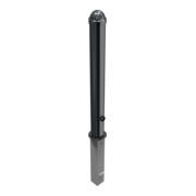 Schake Stilpoller Typ 496FB, herausnehmbar + Dreikantverschluß, Ø 102mm + Zierkappe, beschichtet,-4