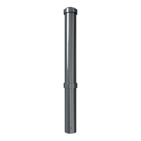 Schake Stilpoller Typ 4971B, ortsfest, zum Einbetonieren, Ø 108mm + + Zierringen, beschichtet, Überflur 750mm