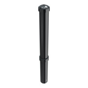 Schake Stilpoller Typ 4971B, ortsfest, zum Einbetonieren, Ø 108mm + + Zierringen, beschichtet, Überflur 750mm-4