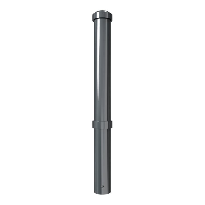 Schake Stilpoller Typ 4971B, ortsfest, zum Einbetonieren, Ø 108mm + + Zierringen, beschichtet, Überflur 750mm