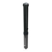 Schake Stilpoller Typ 4971FB, herausnehmbar + Dreikantverschluß, Ø 108mm + Zierringen, beschichtet, Überflur 750mm-4