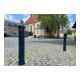 Schake Stilpoller Typ 497B, ortsfest, zum Einbetonieren, Ø 108mm + + Zierringen, beschichtet,-5