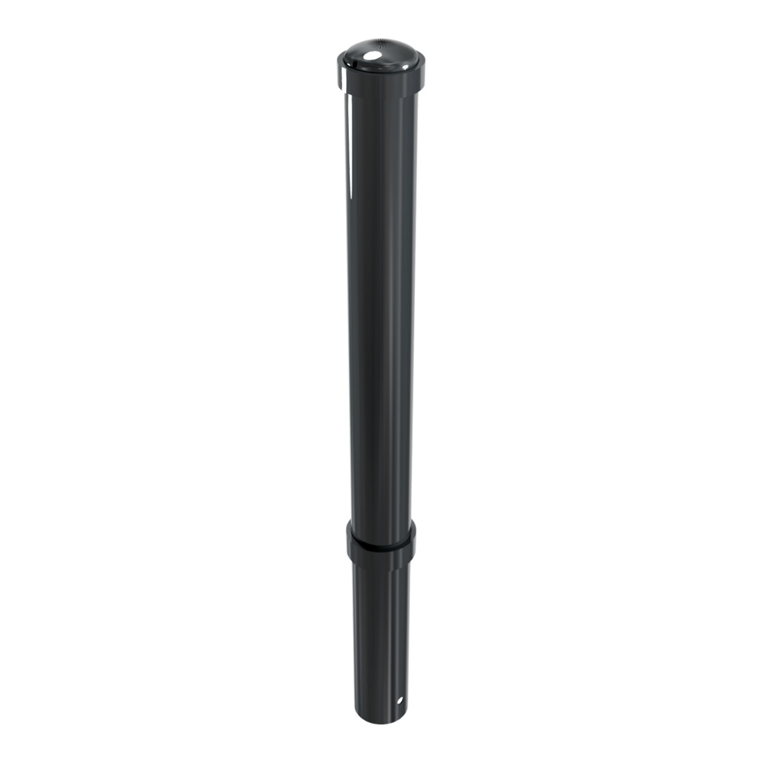 Schake Stilpoller Typ 497B, ortsfest, zum Einbetonieren, Ø 108mm + + Zierringen, beschichtet,