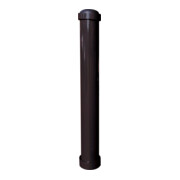 Schake Stilpoller Typ 497FB, herausnehmbar + Dreikantverschluß, Ø 108mm + Zierringen, beschichtet,