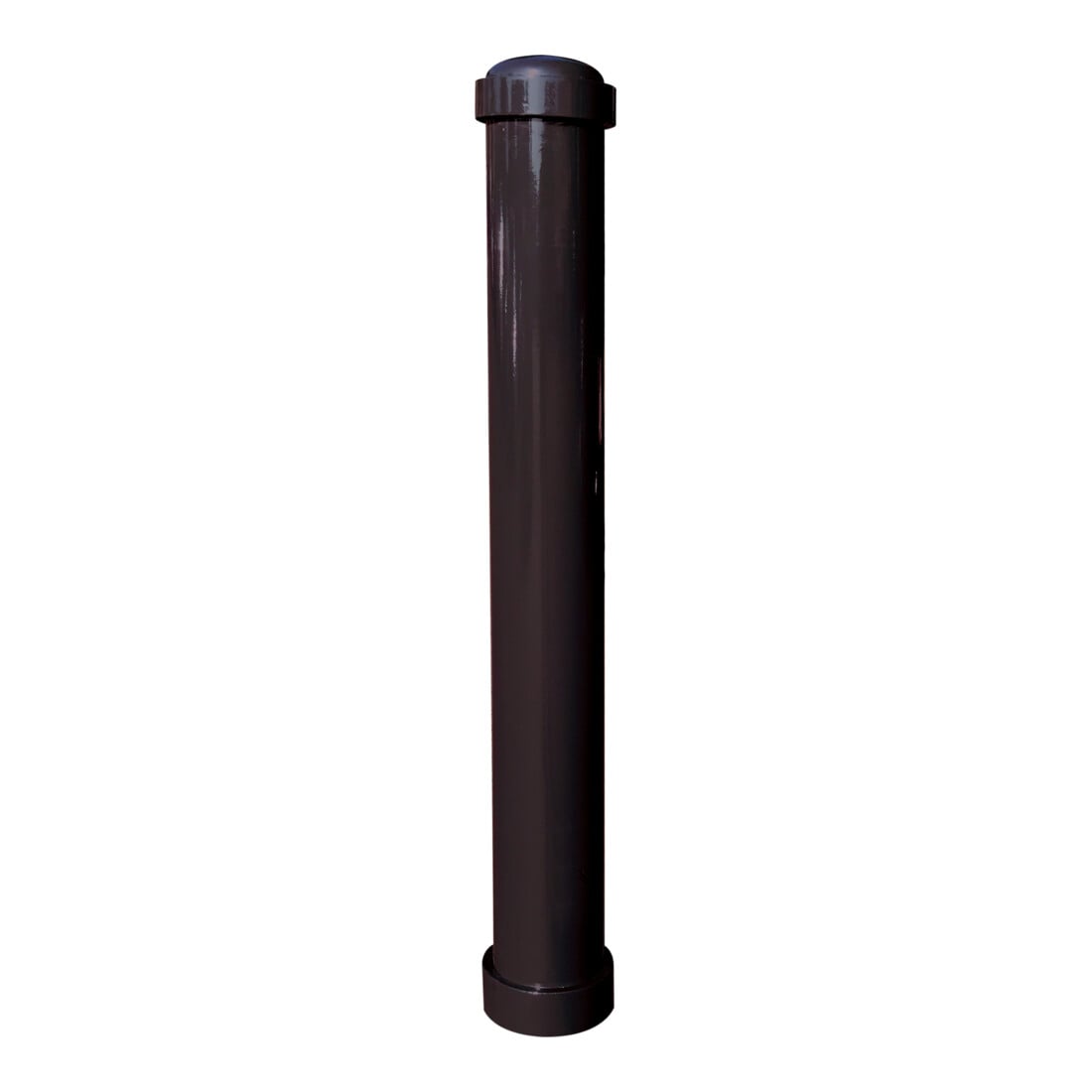 Schake Stilpoller Typ 497FB, herausnehmbar + Dreikantverschluß, Ø 108mm + Zierringen, beschichtet,