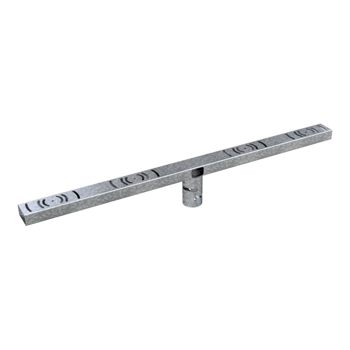 Set Schake Lampenmast Set 1, 4 m Masthöhe, RAL9005, 600 kg Beton- Aufstellvorrichtung, Lichtfarbe 4000 K + Schake Lampenmast + Schake Strahlertraverse + Schake Profi LED-Strahler 230V/50 Hz für den Außenbereich + Schake Beton-Aufstellvorrichtung, 600 kg +