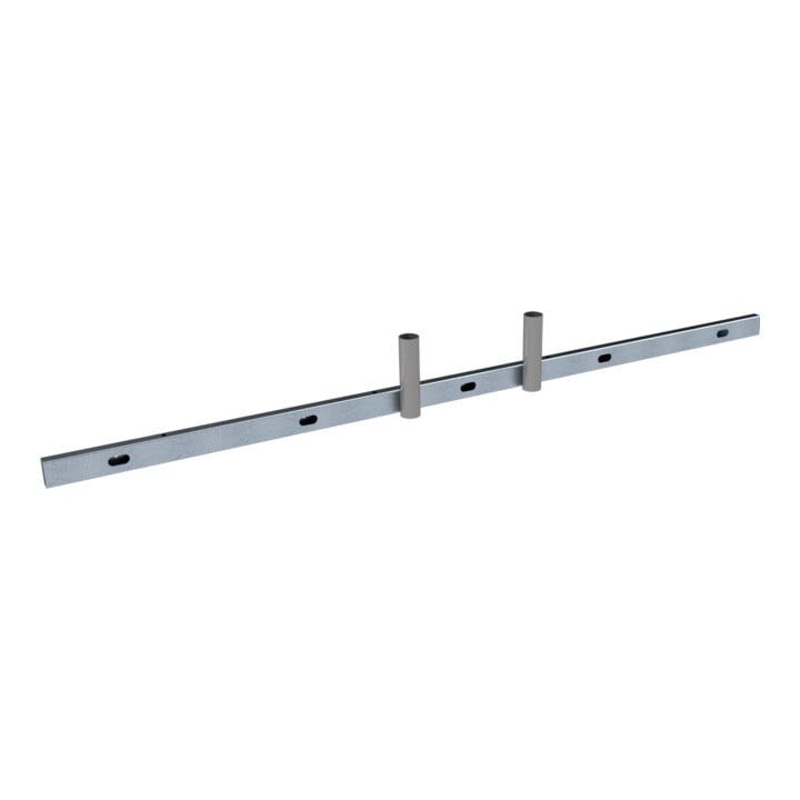 Schake Tafelhalterung aus Vierkantrohr 60x30mm, für 2 m Werbetafel