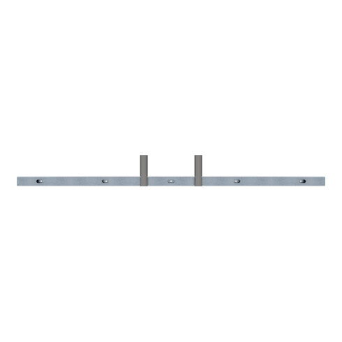 Schake Tafelhalterung aus Vierkantrohr 60x30mm, für 2 m Werbetafel