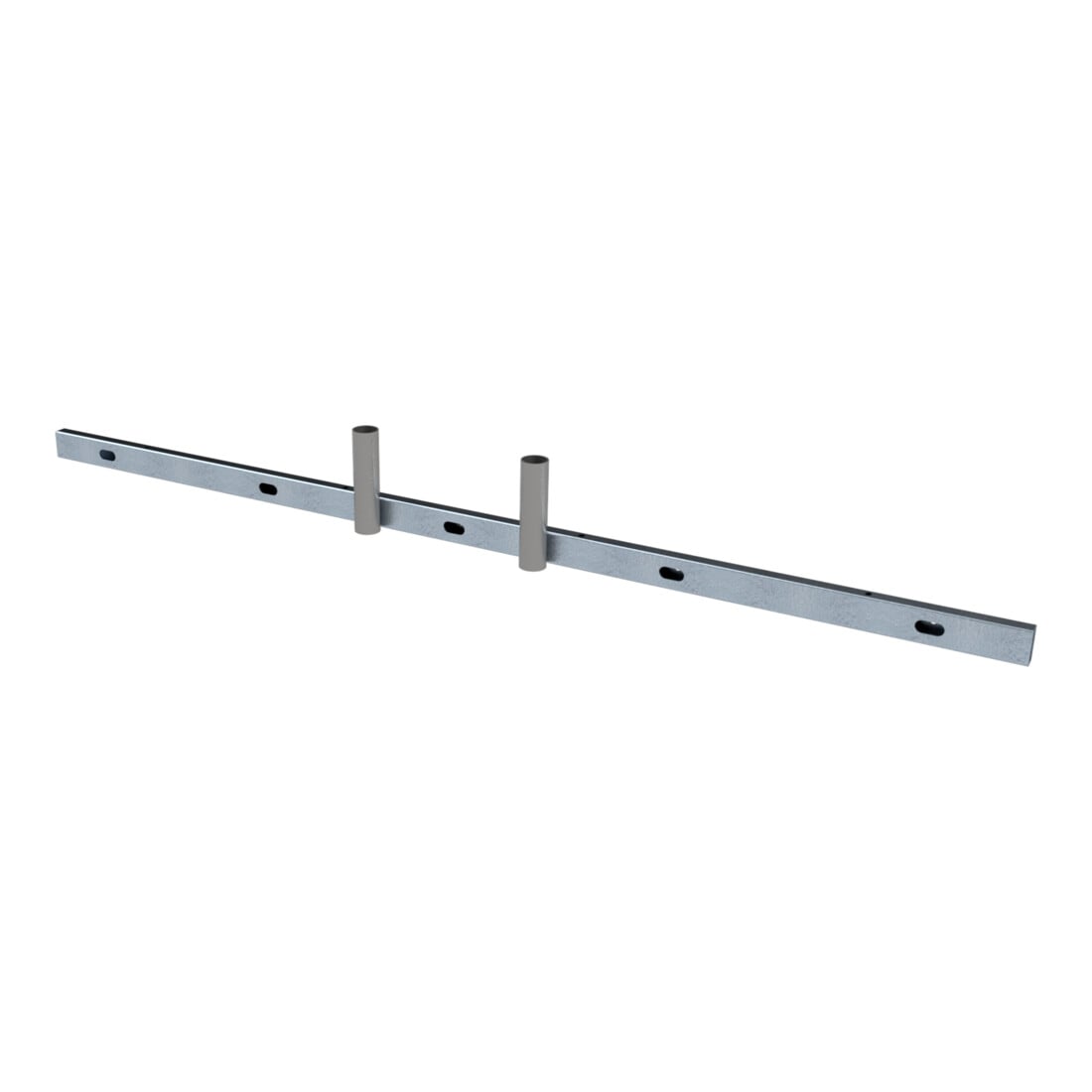 Schake Tafelhalterung aus Vierkantrohr 60x30mm, für 2 m Werbetafel