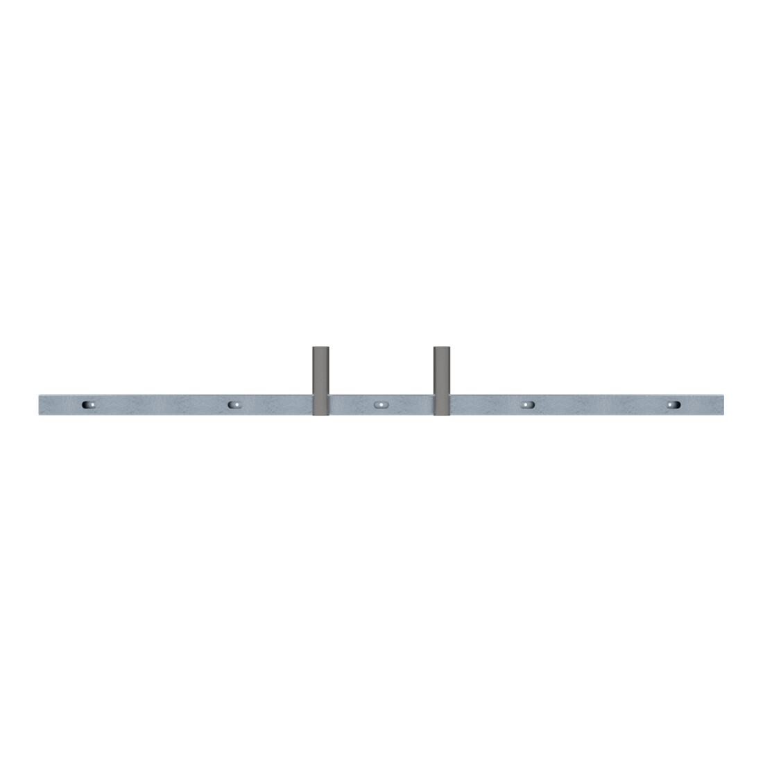 Schake Tafelhalterung aus Vierkantrohr 60x30mm, für 2 m Werbetafel