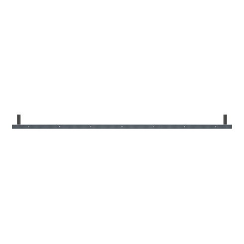 Schake Tafelhalterung aus Vierkantrohr 60x30mm, für 3 m Werbetafel
