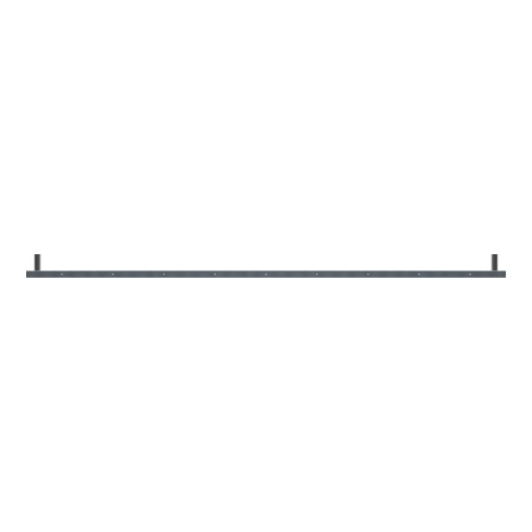 Schake Tafelhalterung aus Vierkantrohr 60x30mm, für 4 m Werbetafel