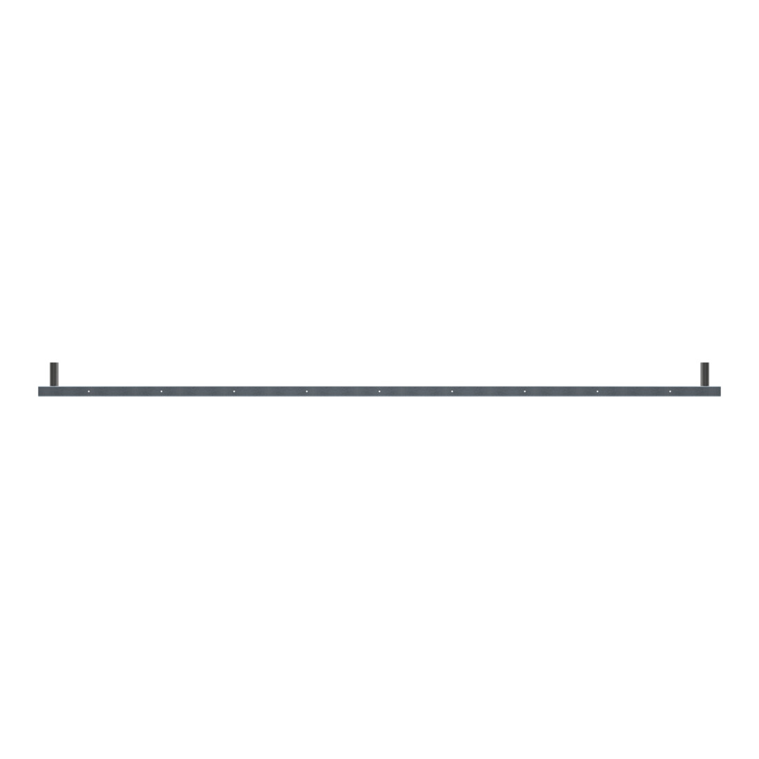 Schake Tafelhalterung aus Vierkantrohr 60x30mm, für 4 m Werbetafel