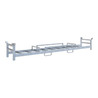 Schake Twintraverse für 10 Bauzäune und 10 Fußplatten