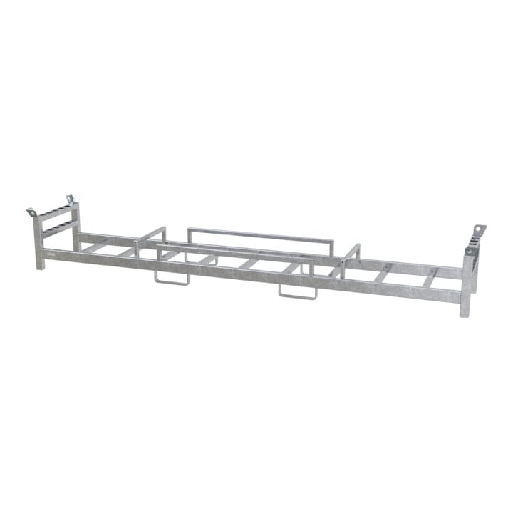Schake Twintraverse für 10 Bauzäune und 10 Fußplatten
