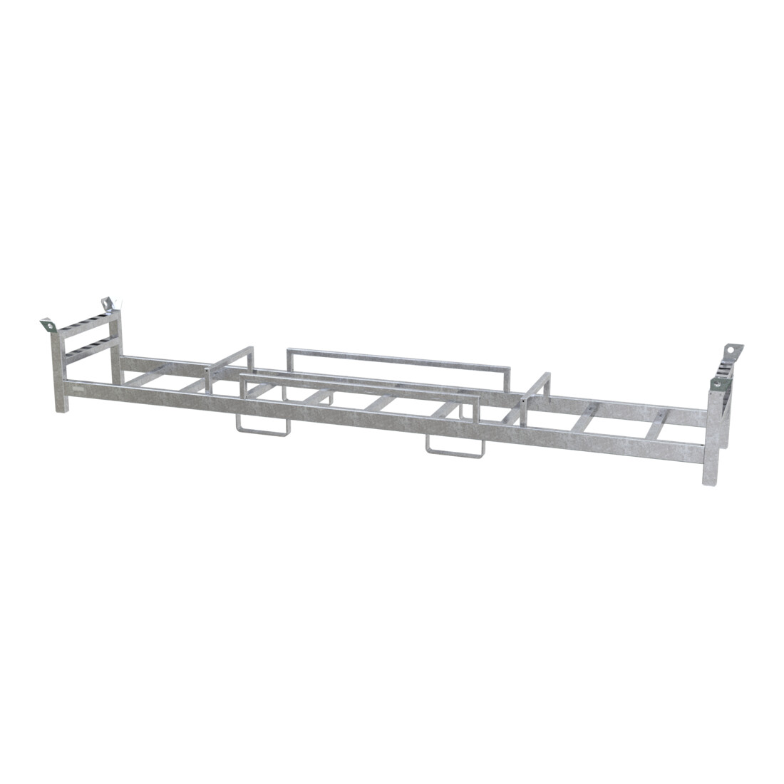 Schake Twintraverse für 10 Bauzäune und 10 Fußplatten
