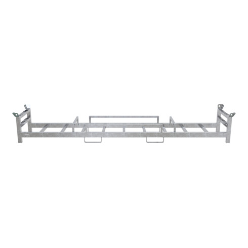 Schake Twintraverse für 10 Bauzäune und 10 Fußplatten