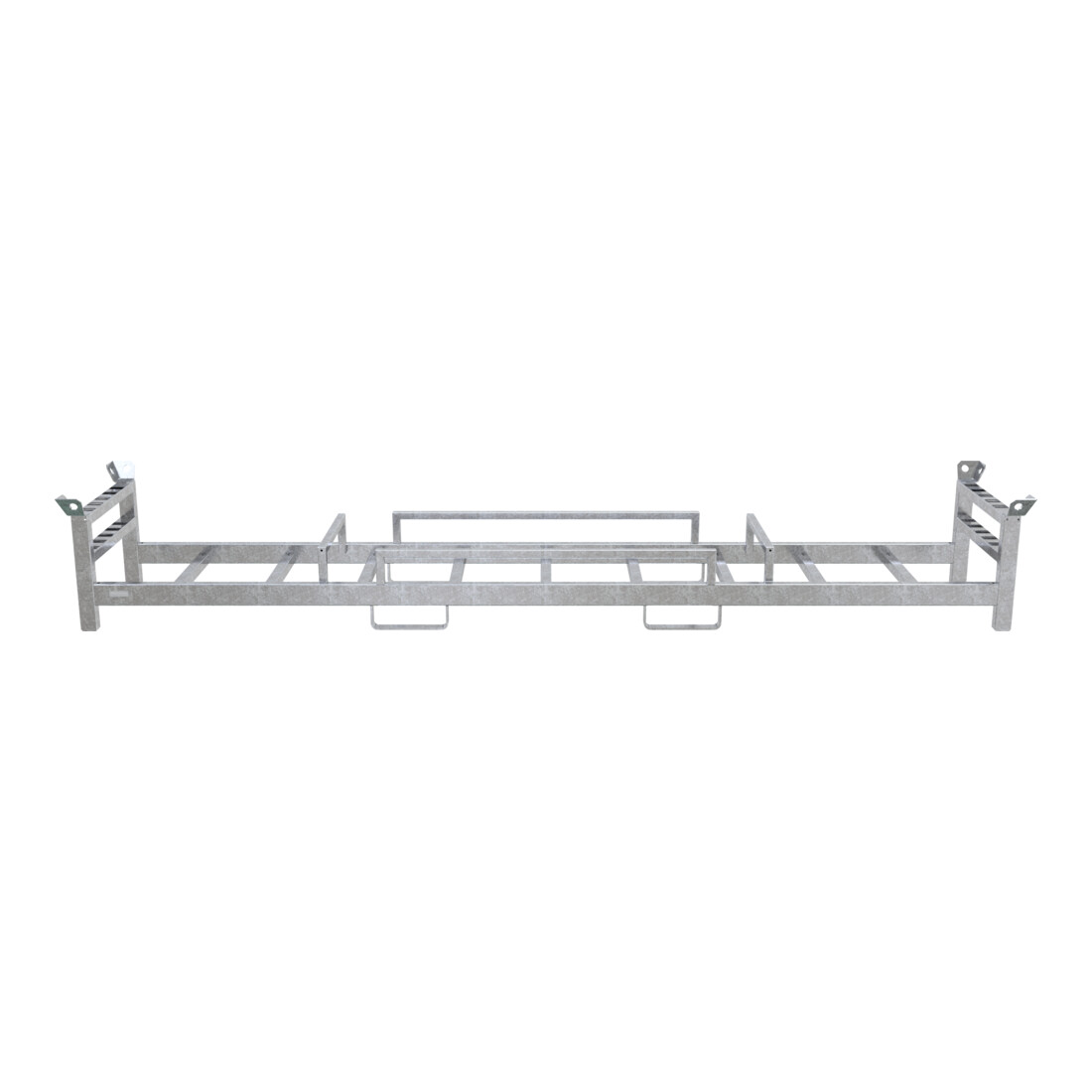 Schake Twintraverse für 10 Bauzäune und 10 Fußplatten