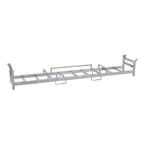 Schake Twintraverse für 10 Bauzäune und 10 Fußplatten
