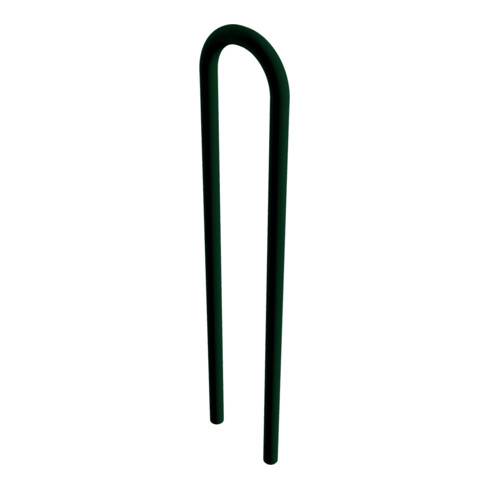 Schake Universalbügel aus Stahlrohr Ø 48 x 2,5 mm Breite: 300 mm, Höhe: 1400 mm, beschichtet, RAL 6005 zum Einbetonieren