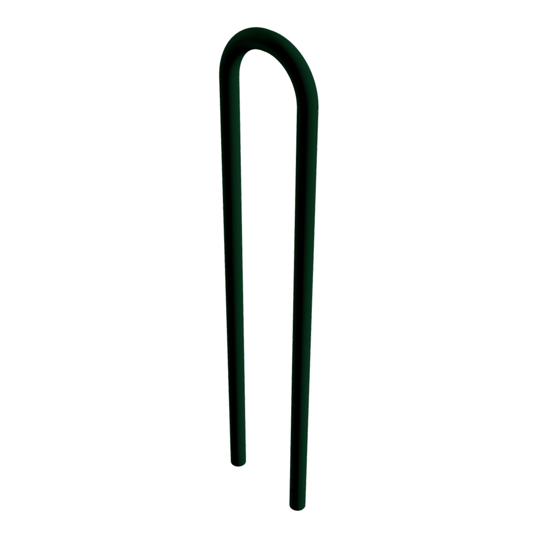 Schake Universalbügel aus Stahlrohr Ø 48 x 2,5 mm Breite: 300 mm, Höhe: 1400 mm, beschichtet, RAL 6005 zum Einbetonieren
