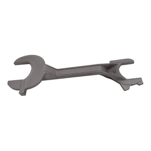 Schake Universalschlüssel aus Grauguß passend für Graugußbodenhülsen Ø 60mm + Ø 76mm, inkl. Vierkant für Blindstopfen