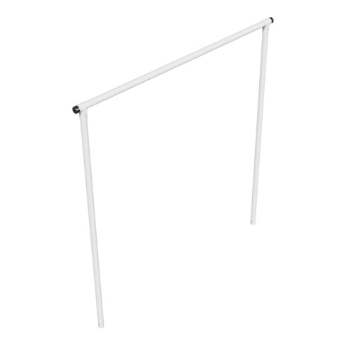 Schake Wäschetrockengerüst Ø60mm, Querstange 2,50m, ohne Haken