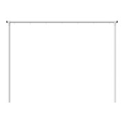 Schake Wäschetrockengerüst Ø60mm, Querstange 3,50m, 7 Haken einseitig, gebogen-2