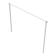 Schake Wäschetrockengerüst Ø60mm, Querstange 3,50m, ohne Haken-2