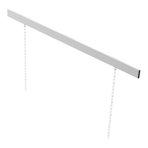 Schake Warn, Schutzprofil Typ R30 Länge: 1000mm, gelb / schwarz