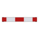 Schake Warnschild mit Rohrschellen, 800 x110 mm, RA2/B-1