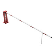 Schake Wegeschranken 4m + Pendelstütze Stahlkonstruktion 120x80mm-4