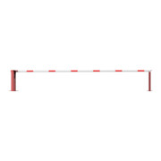 Schake Wegeschranken 6m + fester Auflagestütze, Bodenplatte zum Aufdübeln, für Vorhangschloß Stahlkonstruktion 120x80mm-5