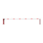 Schake Wegeschranken 6m + fester Auflagestütze, Dreikantverschluss Stahlkonstruktion 120x80mm-5