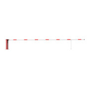 Schake Wegeschranken 7m + Pendelstütze, Bodenplatte zum Aufdübeln, für Vorhangschloß Stahlkonstruktion 120x80mm-4