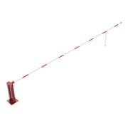 Schake Wegeschranken 7m + Pendelstütze Stahlkonstruktion 120x80mm-4