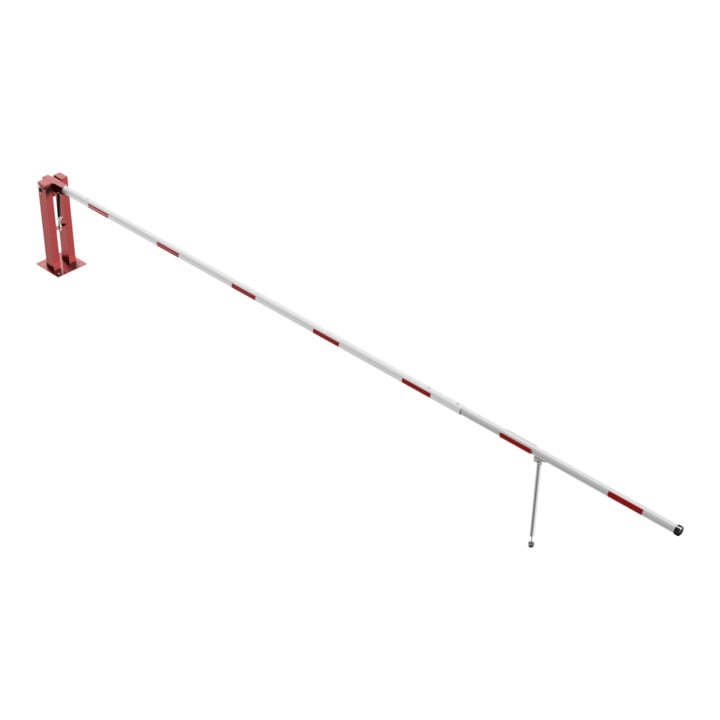 Schake Wegeschranken 7m + Pendelstütze Stahlkonstruktion 120x80mm