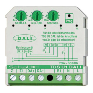Schalk Contrôleur tactile dimmable avec alimentation intégrée TDS U1 DALI