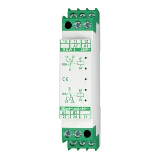 schalk Doppelrelais RDW 1 2W 10A 230V AC