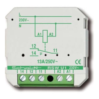 Schalk Interrupteur à impulsion RSW U1 (230V AC)