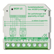 Schalk Motor-Gruppen-Relais 230VAC,2W,5A MGR U2-3