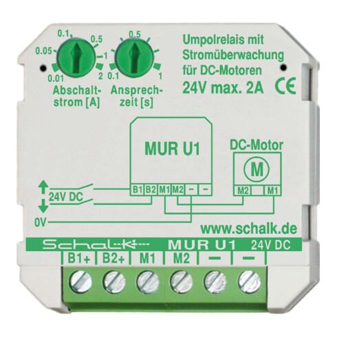 Schalk Motor-Umpolrelais 2A MUR U1 (24V DC)