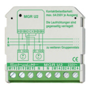Schalk Relais moteur de groupe 230VAC, 2W, 5A MGR U2-1
