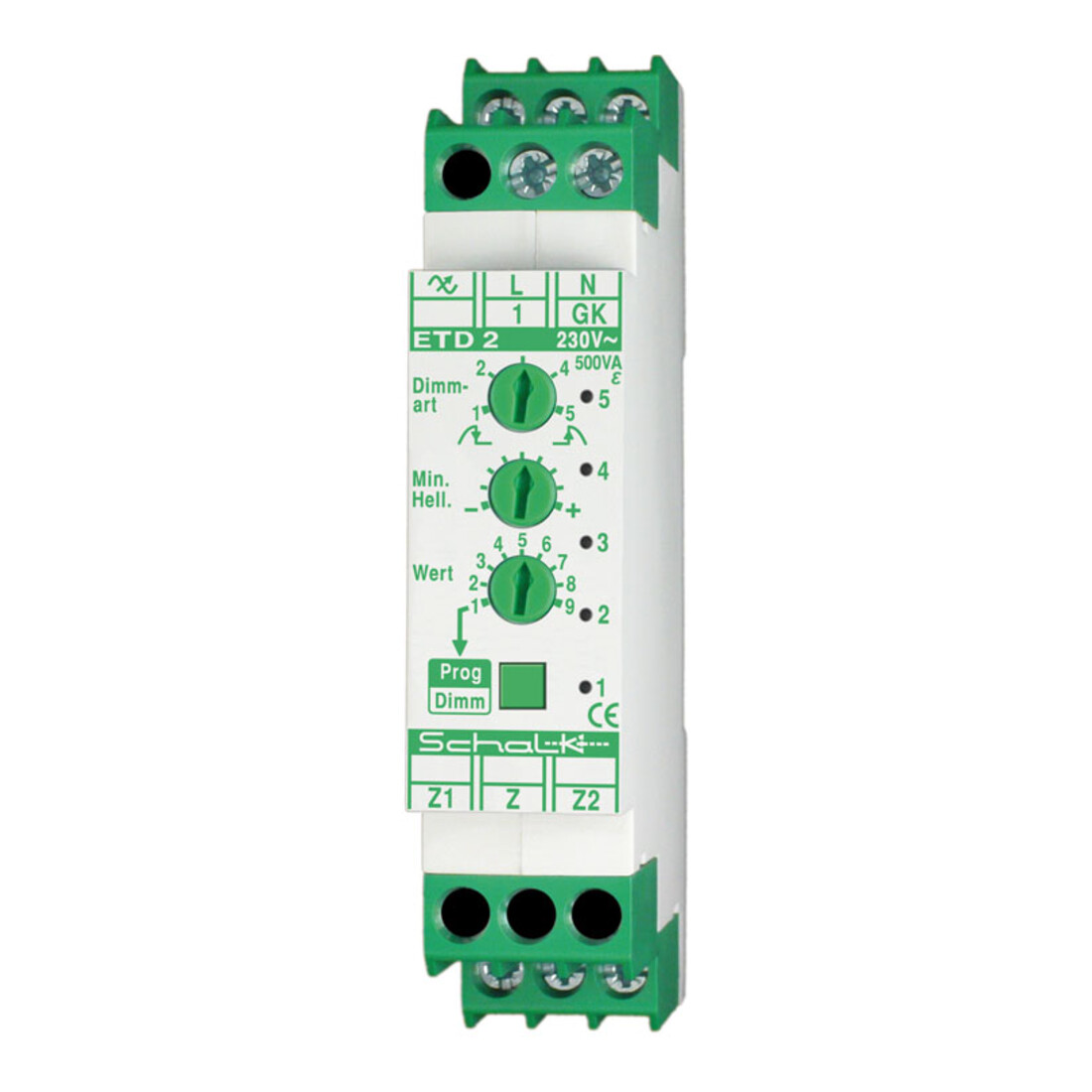 Schalk Universal-Tastdimmer REB m.Einz.,a. f.LED/ESL ETD 2