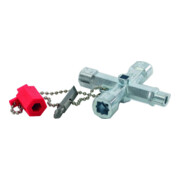 Schaltschrankschlüssel Doublehead Key 11 Funktionen m.Bitadapter