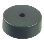 Scharnberger+Hasenbein Boîte de dérivation plafond noire Baldachin 66x24mm 88402 (136/2)-1