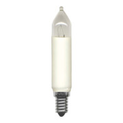 Scharnberger+Hasenbein Bougie de cheminée 15,5x103mm E10 8V 3W ivoire 57577 (3 pièces)-1